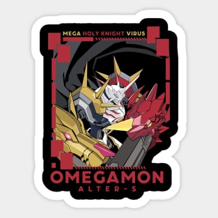 digimon omnimon alter s Sticker